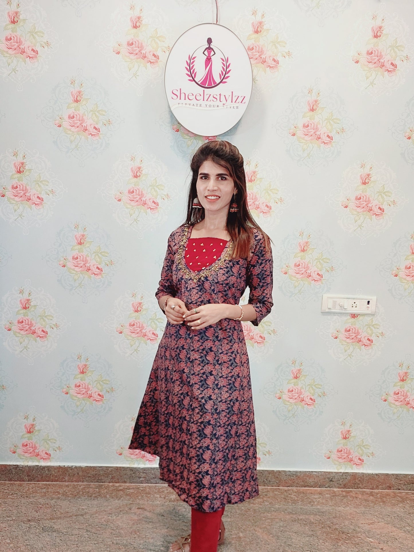 AJARAK HANDWORK KURTI