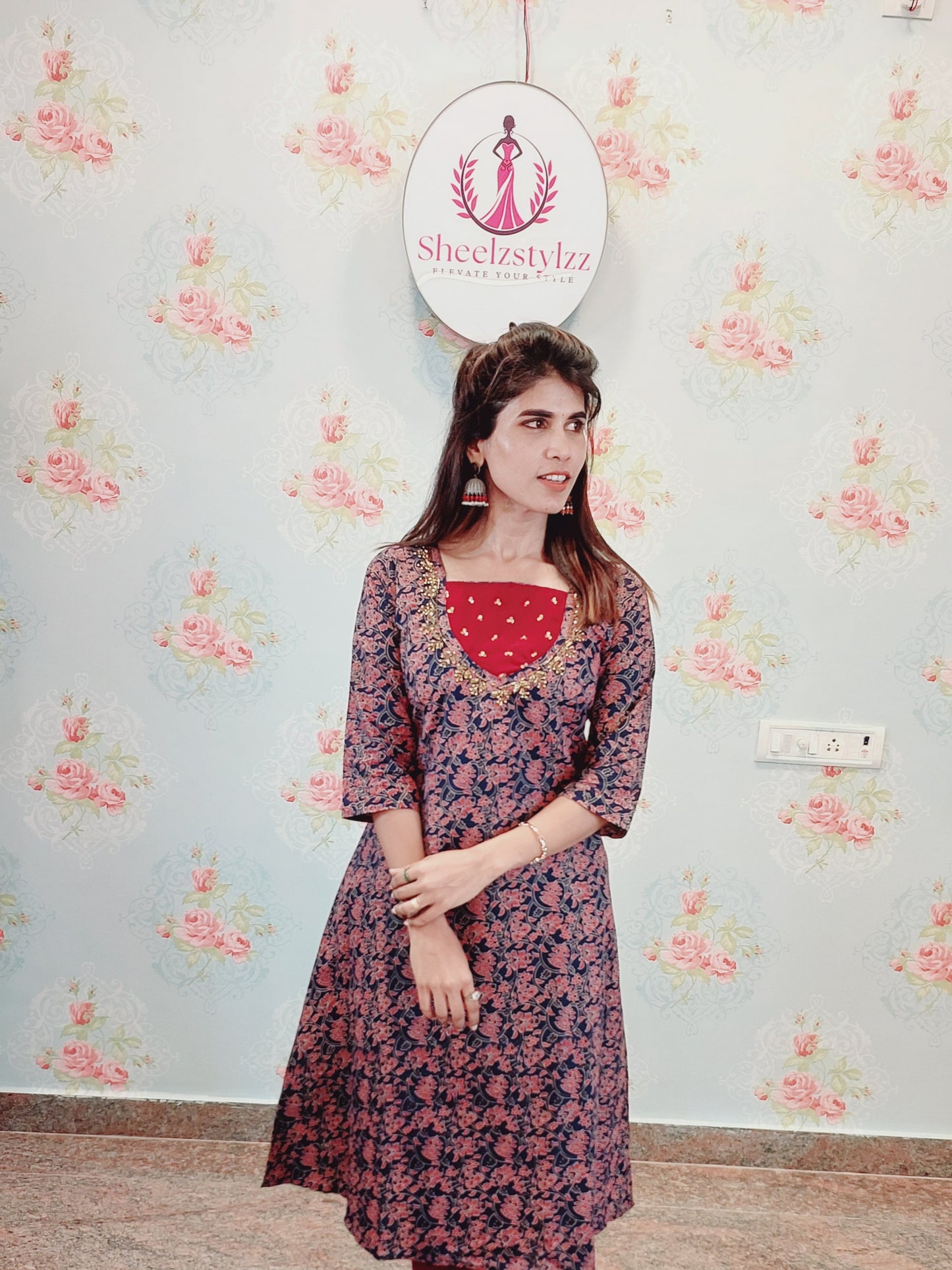 AJARAK HANDWORK KURTI