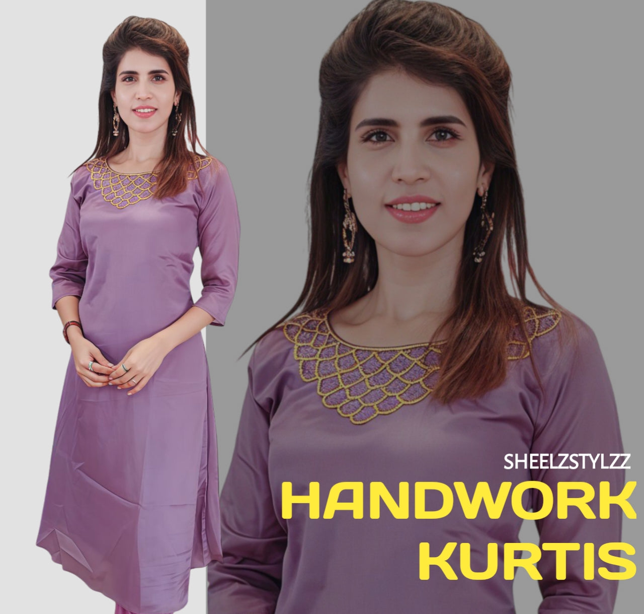 HANDWORK KURTIS