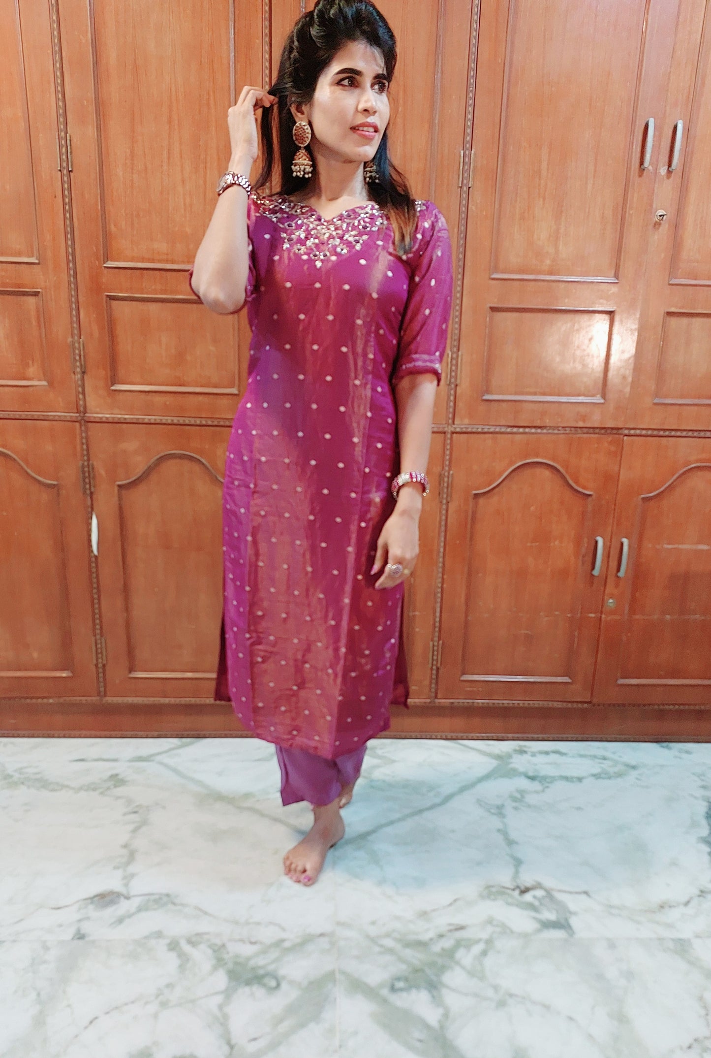 Tissue kurti