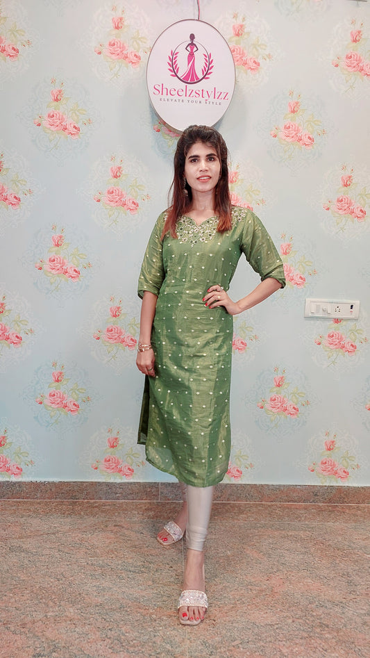 Tissue kurti